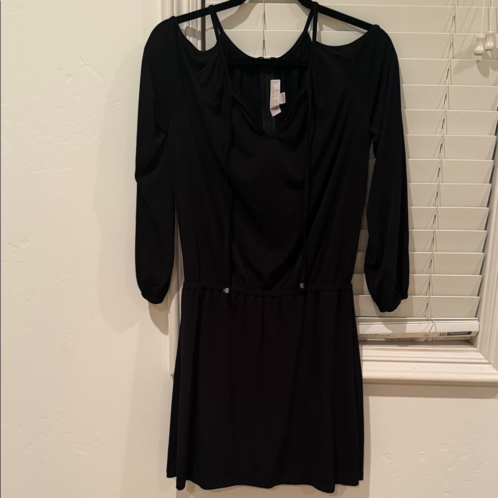Michael Kors Black Long Sleeve Dress